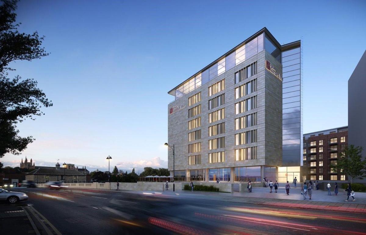 Hilton Garden Inn Peterborough City Centre Экстерьер фото